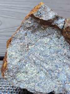 A/B Zone Sulphide Mineralization